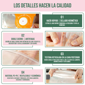 Set Bolsa al Vacio talla XL