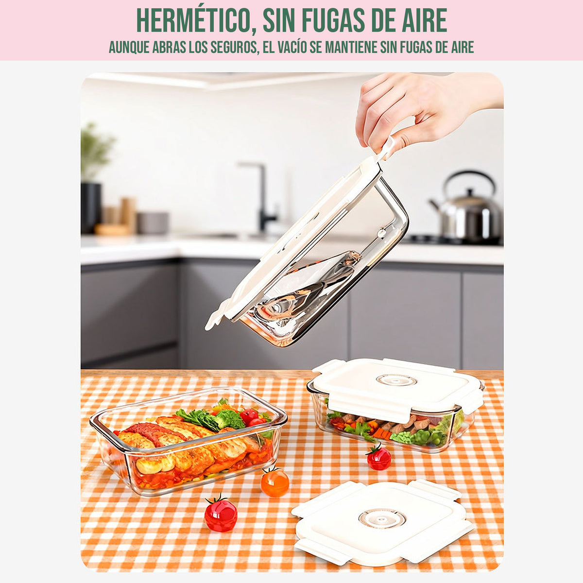 Contenedores de Vidrio al Vacio