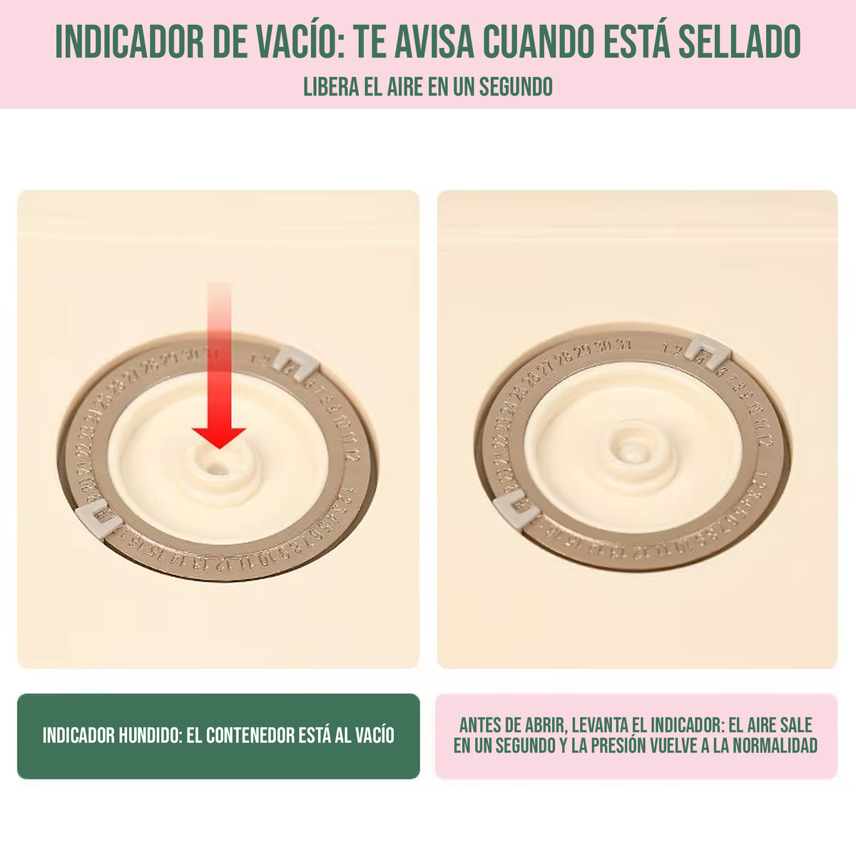 Contenedores de Vidrio al Vacio